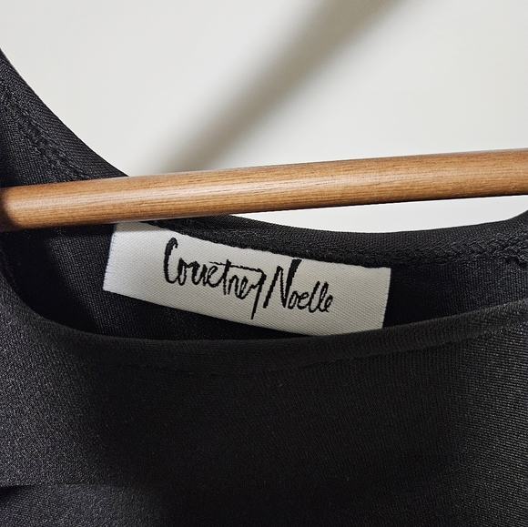 Black Halter-style Skater Dress 2X - Picture 4 of 5